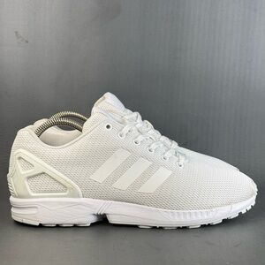 Adidas ZX Flux 'Footwear White'  athletic sneaker shoes men’s size 10